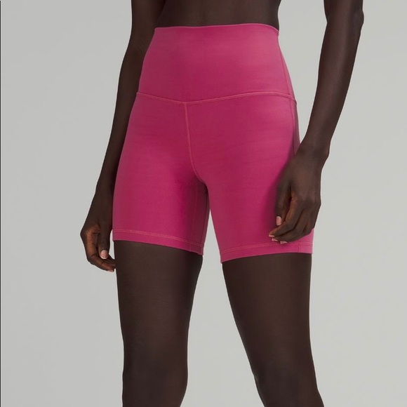Lululemon Pink Lychee Align Shorts - Picture 1 of 8